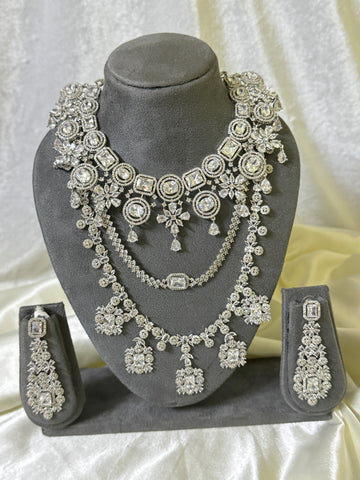 AD Grand Bridal Set with Tikka