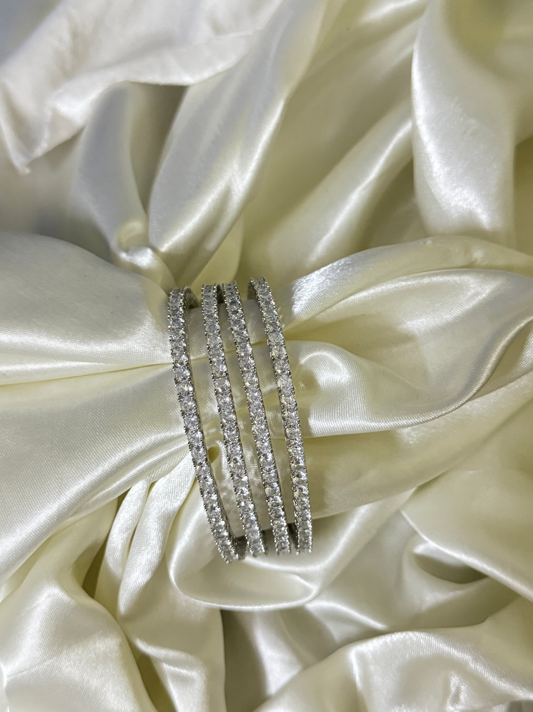 Timeless Elegance American Diamond Bangles