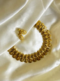 Vintage Lakshmi Coin Necklace - Regal Charm - Jewels by Meena
