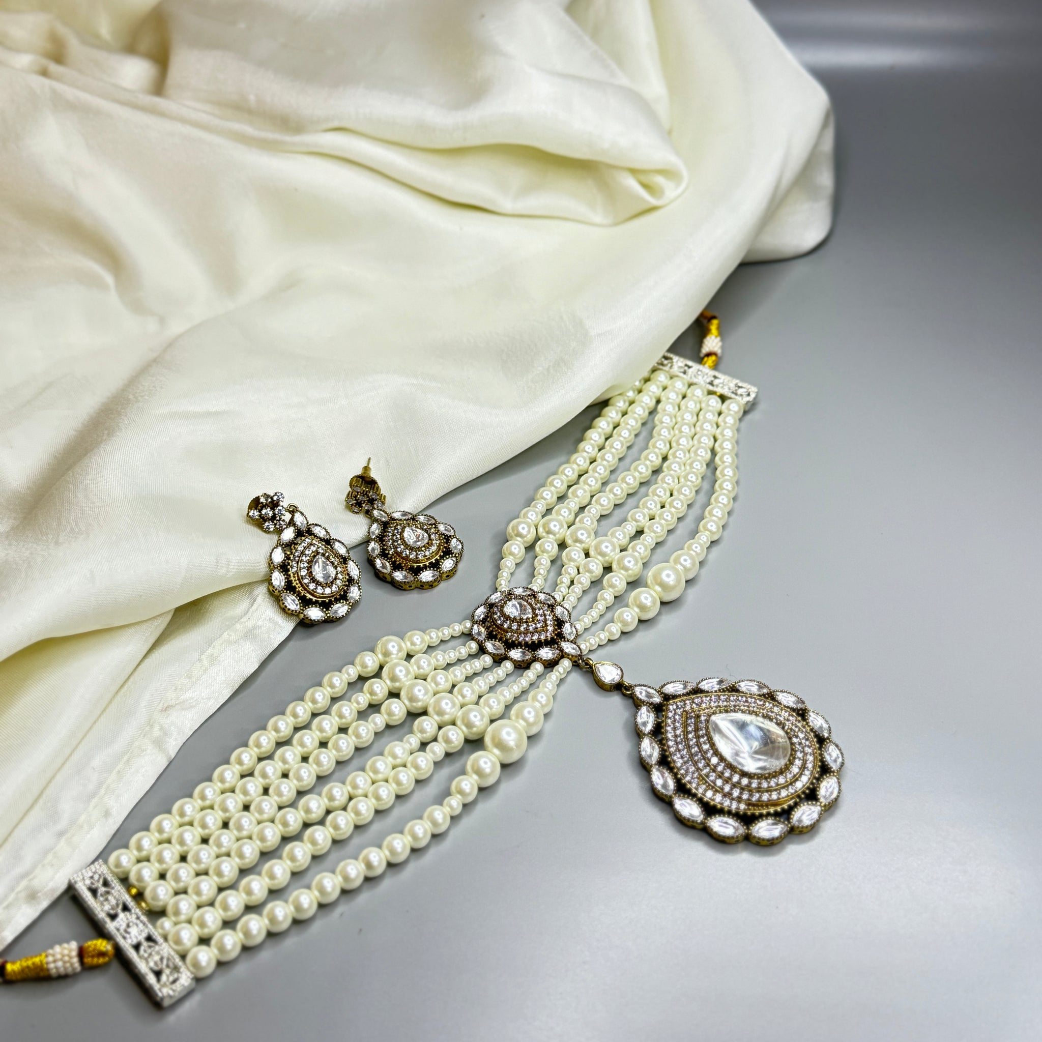 Classic Victorian Pearl Necklace