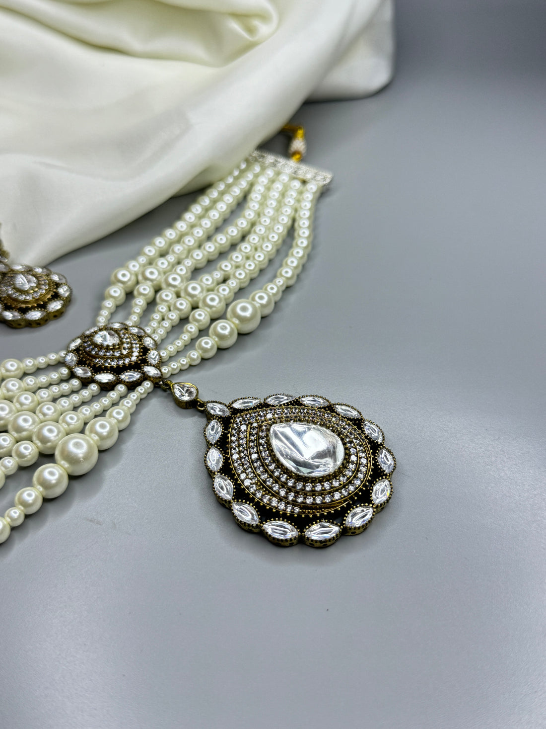 Classic Victorian Pearl Necklace