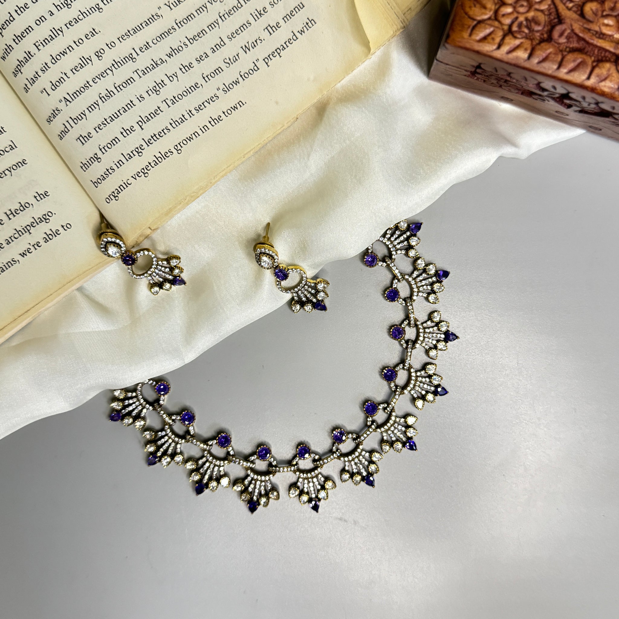 Vintage Crystal Heritage Necklace