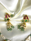 Pearl Chain with Butterfly Pendant Pachi Kundan - Jewels by Meena