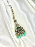 Minimal Victorian Moissanite Maangtikka - Jewels by Meena