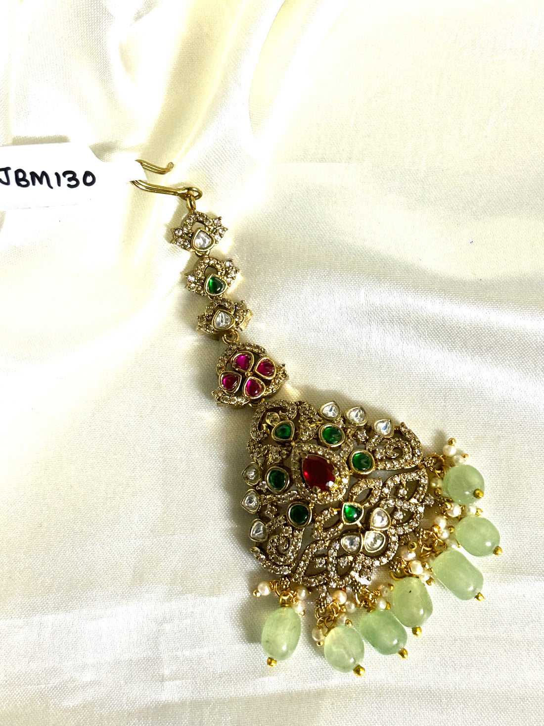 Jadau Victorian Bridal Maangtikka - Jewels by Meena