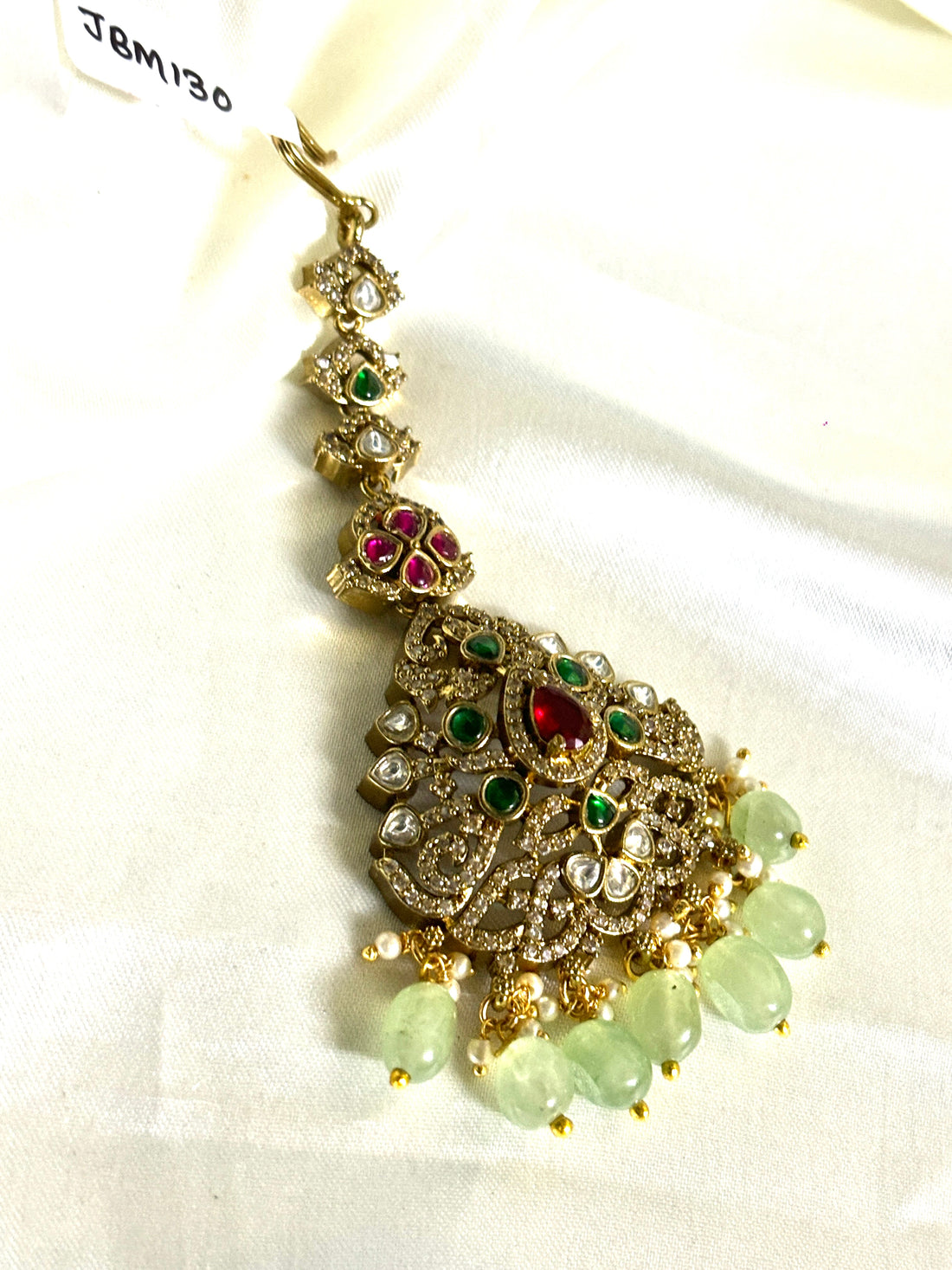 Jadau Victorian Bridal Maangtikka - Jewels by Meena