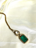 Polki Doublet Victorian Maangtikka - Jewels by Meena