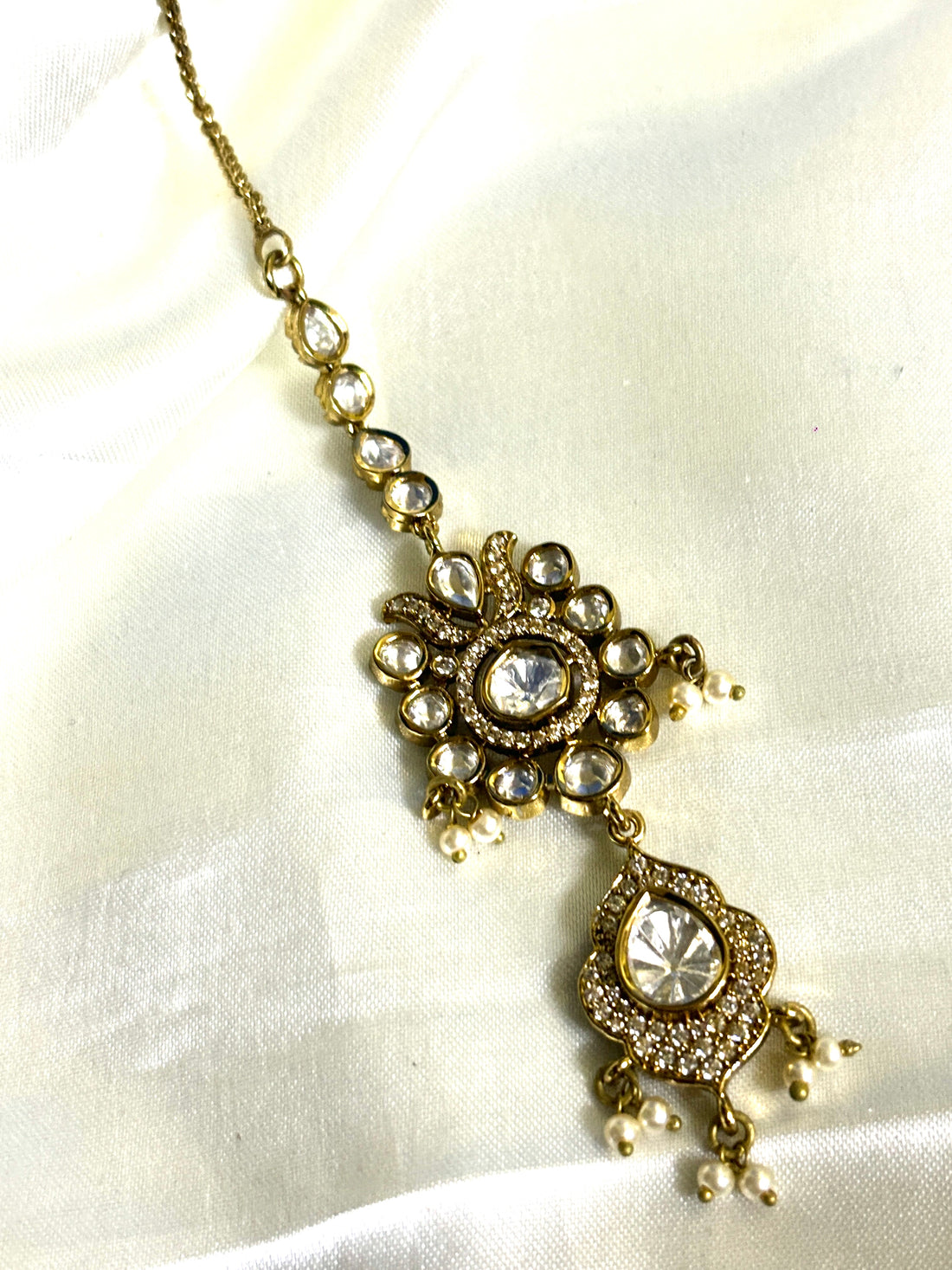 Bridal Polki Maangtikka - Jewels by Meena