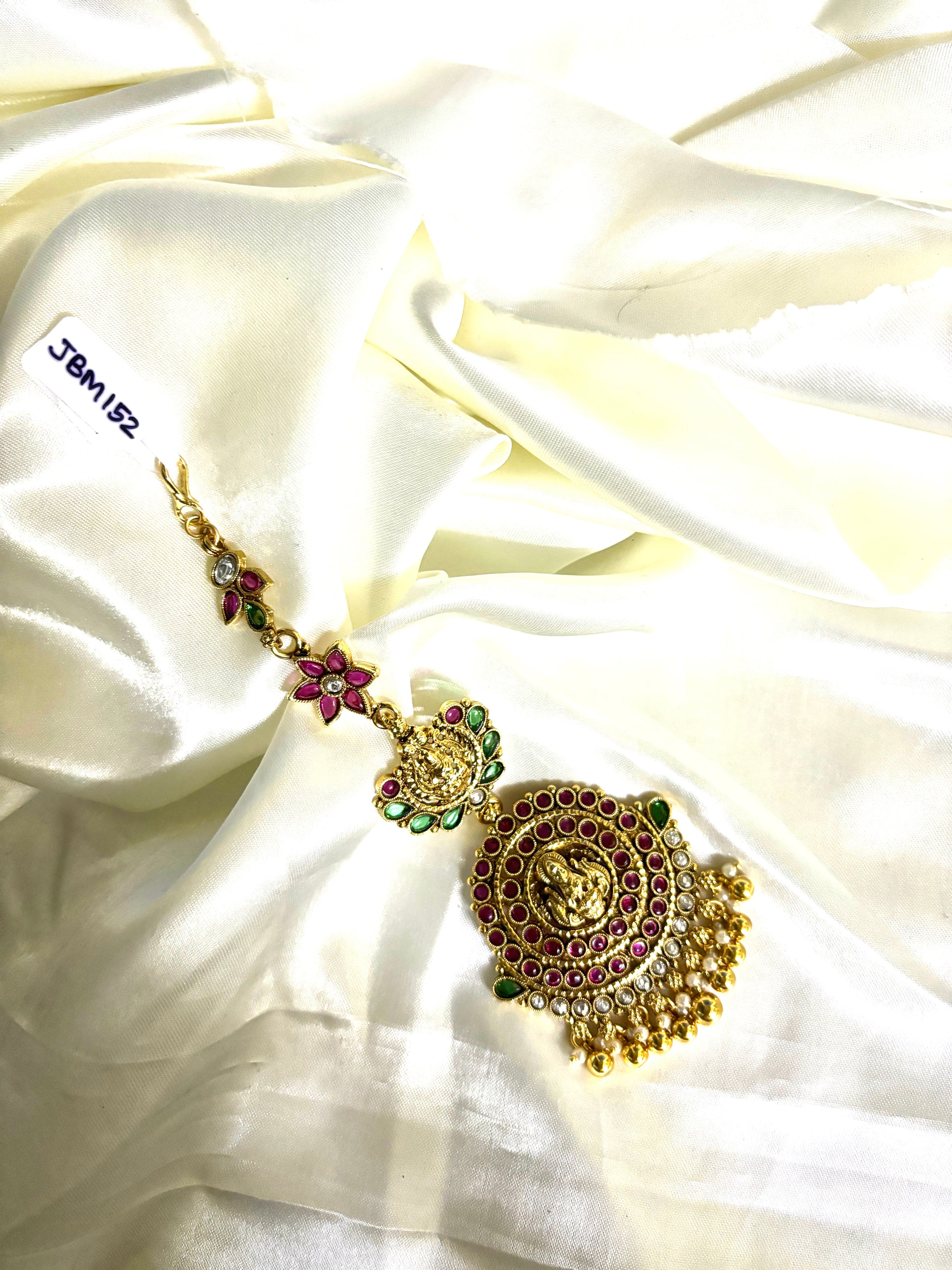 Lakshmi Kemp Maangtikka Golden - Jewels by Meena