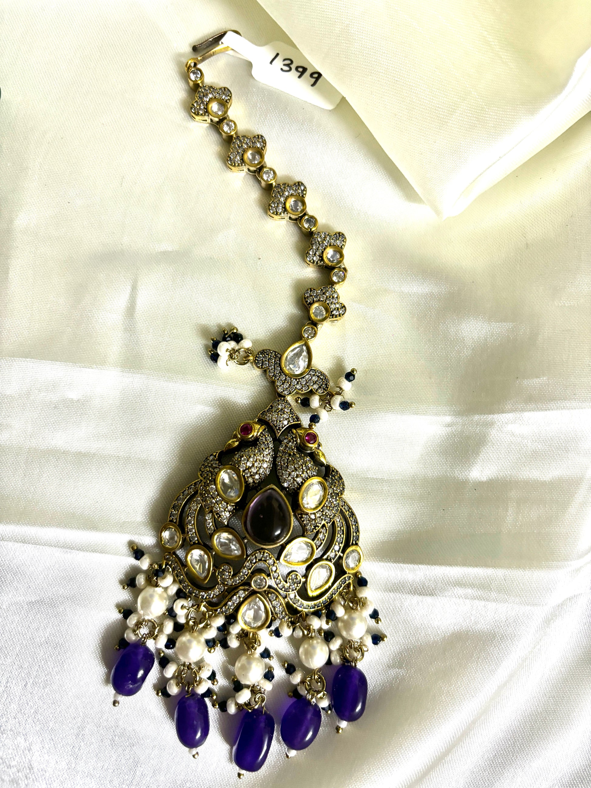 Bridal Royal Victorian Maangtikka - Jewels by Meena